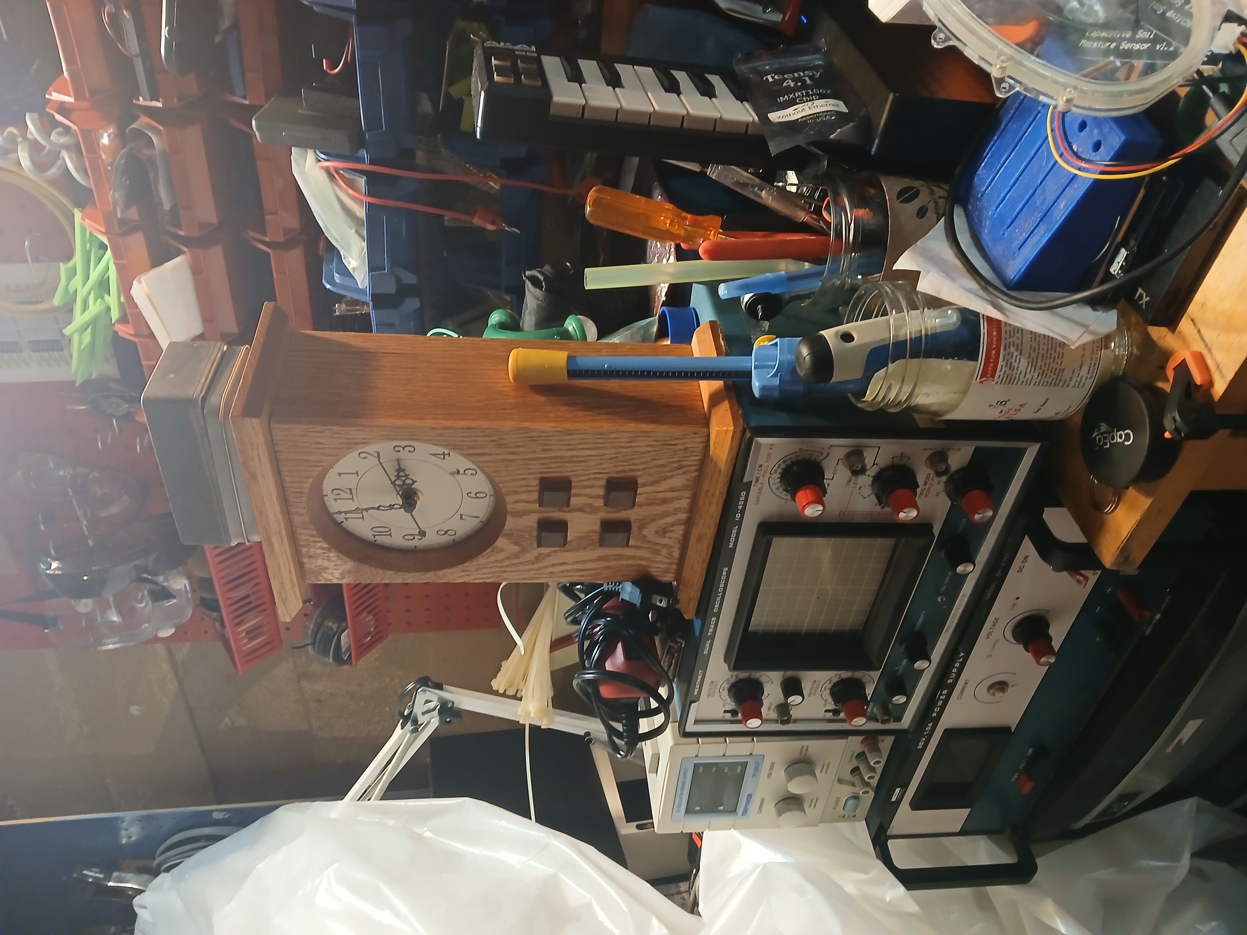 Studio machine area and maintenance context